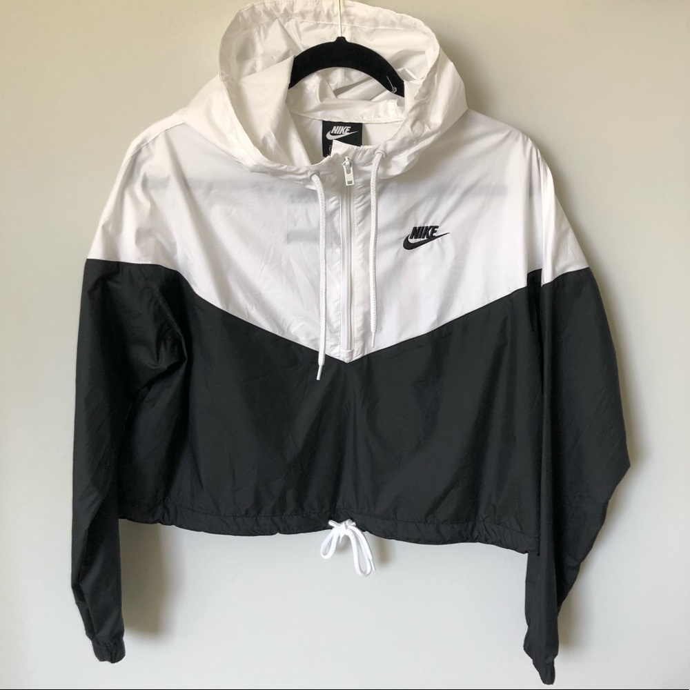 Nike Black and White Women's Jacket